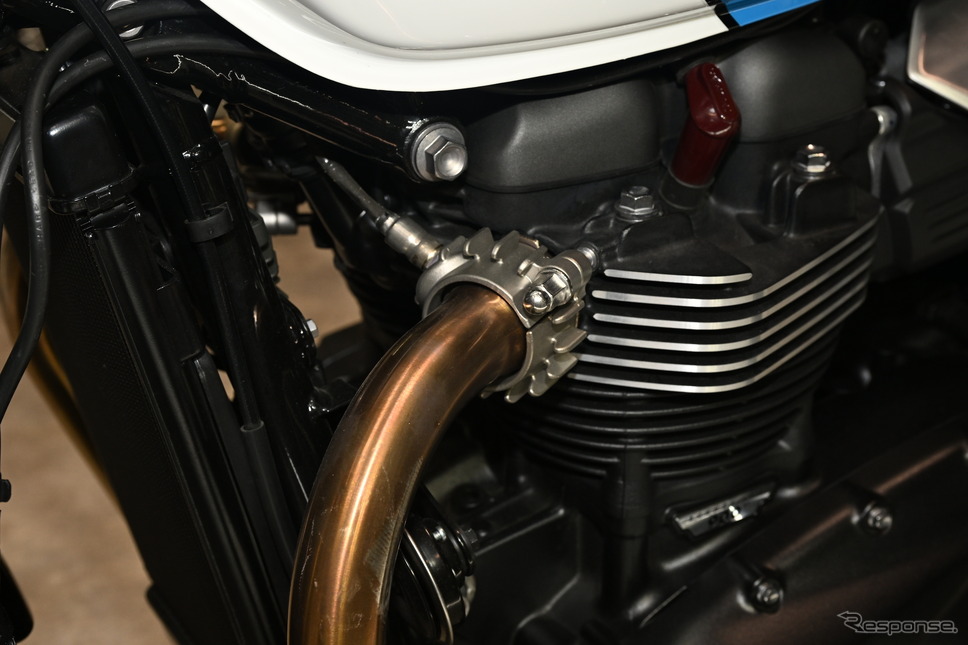 トライアンフ スピードツイン900(東京モーターサイクルショー2025)《写真撮影 安藤貴史》