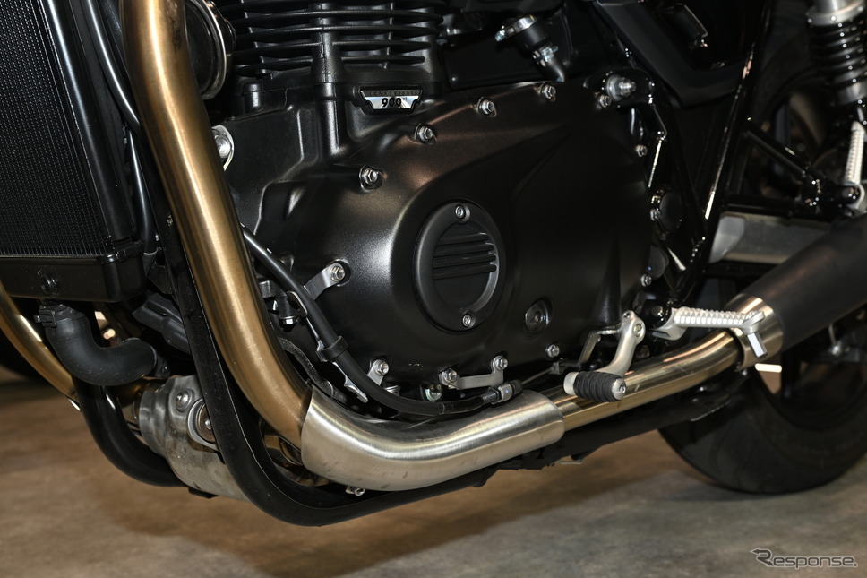 トライアンフ スピードツイン900(東京モーターサイクルショー2025)《写真撮影 安藤貴史》