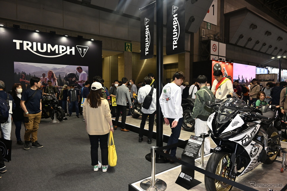 トライアンフ(東京モーターサイクルショー2025)《写真撮影 安藤貴史》