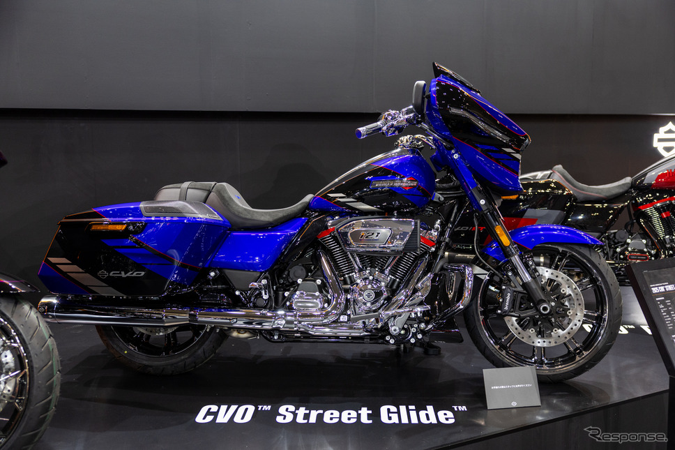ハーレーダビッドソン CVOストリートグライド 2025年型(東京モーターサイクルショー2025)《写真撮影 青木タカオ》