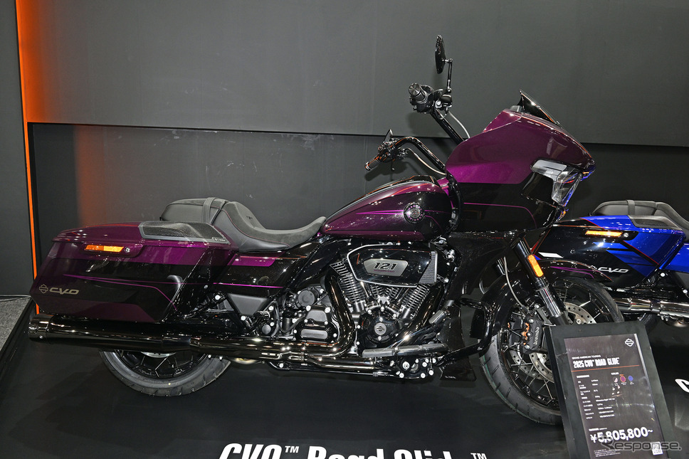 ハーレーダビッドソン CVOロードグライド 2025年型(東京モーターサイクルショー2025)《写真撮影 安藤貴史》