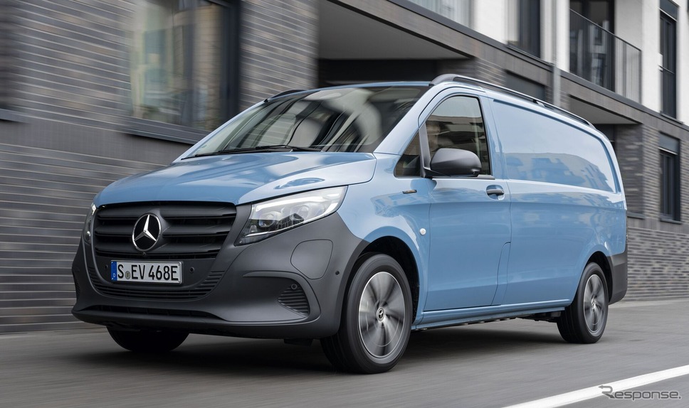 メルセデスベンツ『eVito』のパネルバン《photo by Mercedes-Benz》