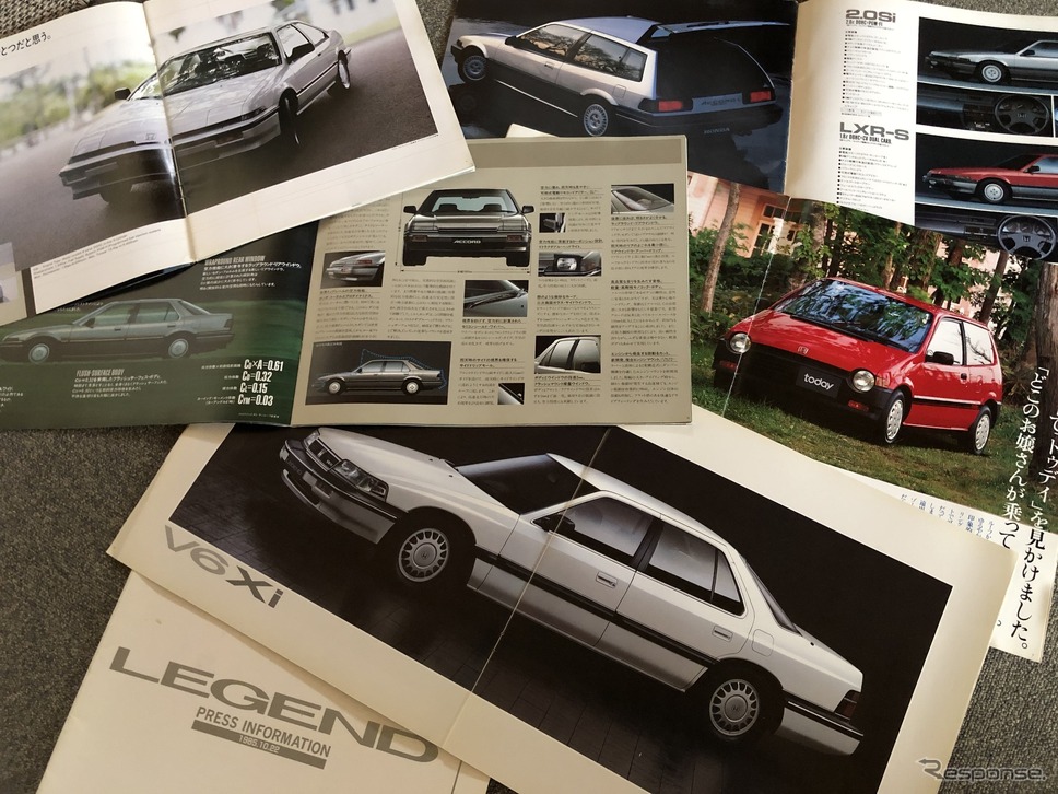 1985年に登場したホンダ車たち《カタログ写真撮影 島崎七生人》