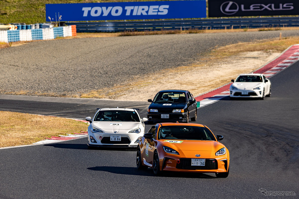 トーヨータイヤが参加型サーキット走行イベント「プロクセス・ドライビングプレジャー」を開催(写真は2024年開催時)《写真提供 トーヨータイヤ》
