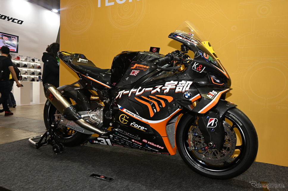 BMW M1000 RR レーシング(東京モーターサイクルショー2025)《写真撮影 安藤貴史》