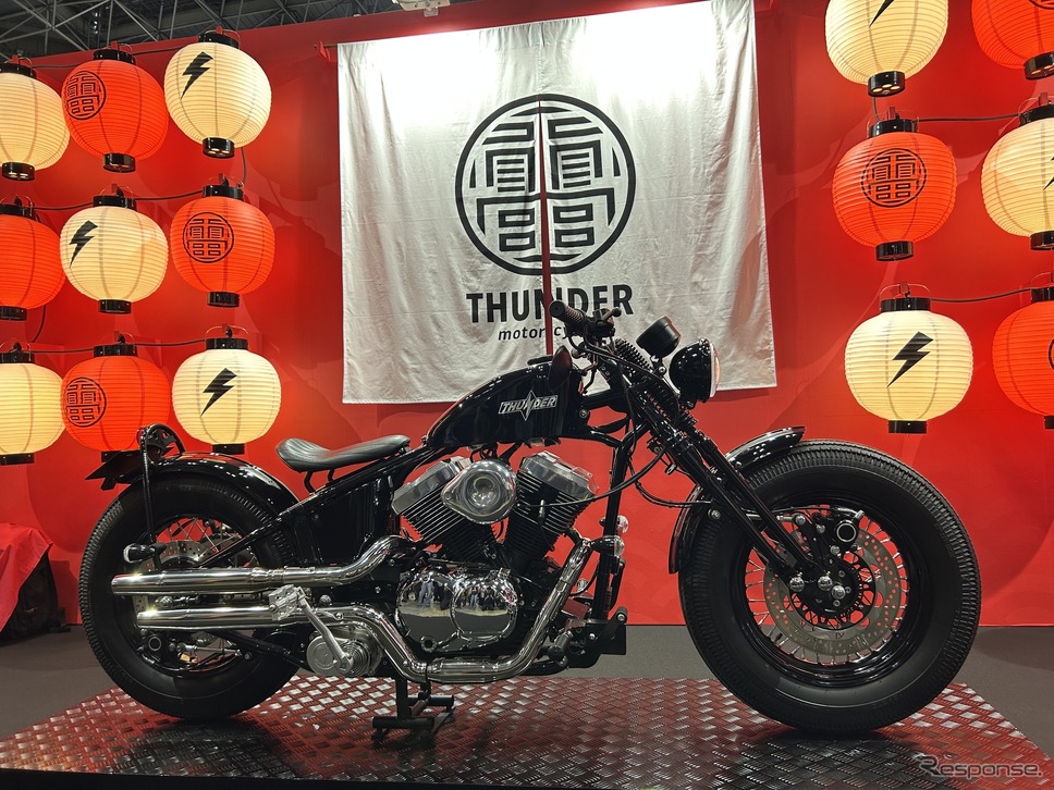 サンダーモーターサイクル「ソフテイルサンダー250」(東京モーターサイクルショー2025)《写真撮影 青木タカオ》