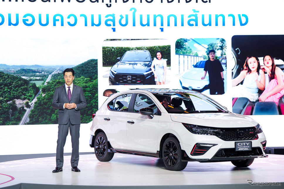 ホンダ『シティハッチバック』の限定車「DRIVAL」(バンコクモーターショー2025)《photo by Honda》