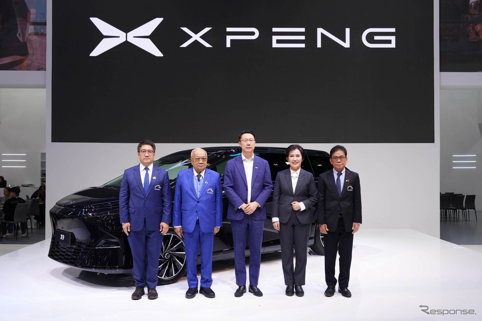 XPENGのX9(バンコクモーターショー2025)《photo by XPENG》