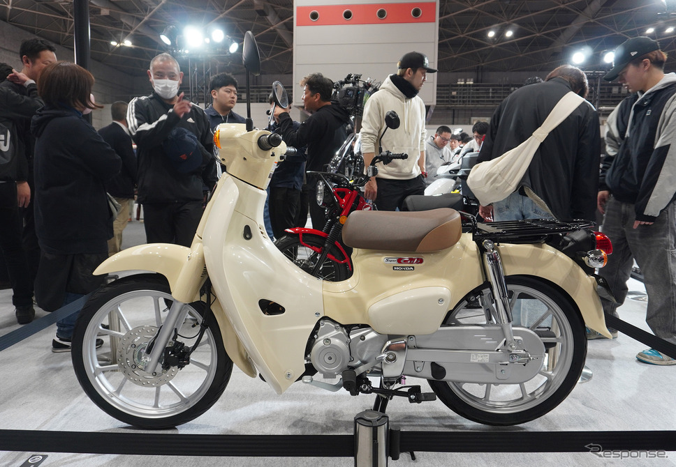 新基準第一種原付:ホンダ・スーパーカブ110 Lite コンセプト(大阪モーターサイクルショー2025)《写真撮影 宮崎壮人》