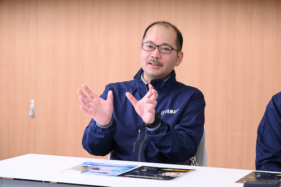 ヤマハモーターエンジニアリング 事業企画推進部 事業グループ グループリーダー 杉山和弘氏《写真撮影 廣井誠》