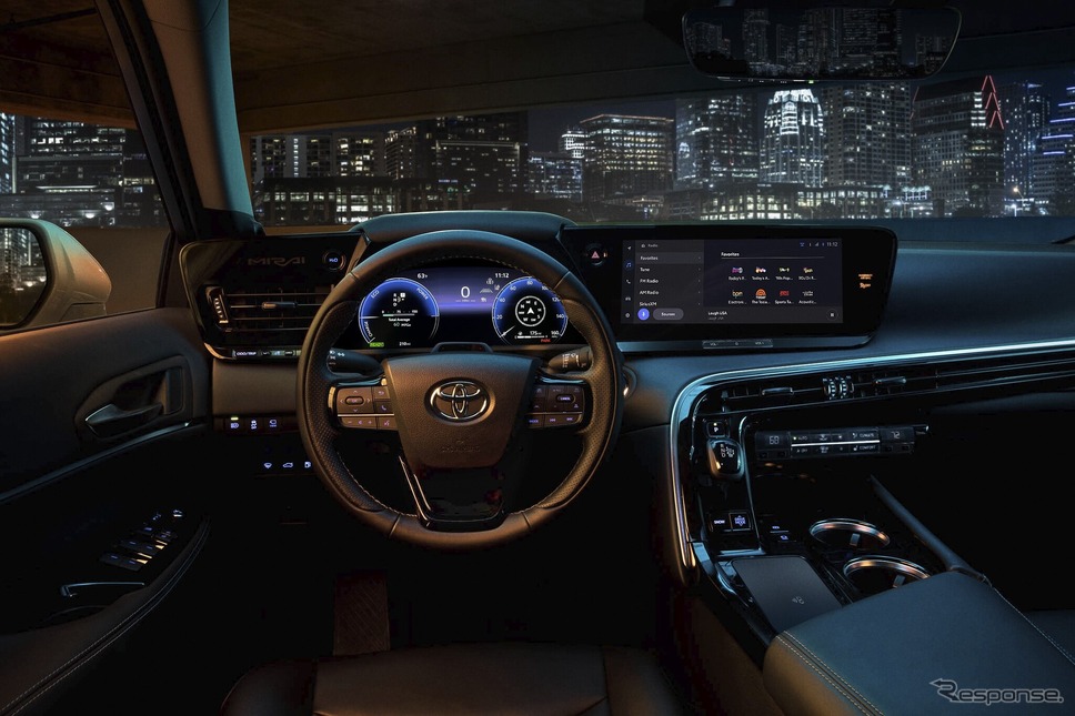 トヨタ『ミライ』の2025年モデル(米国仕様)《photo by Toyota》