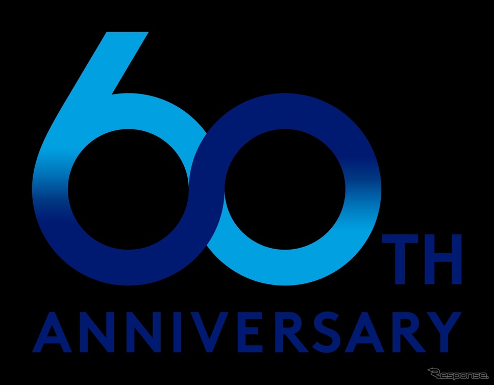 アイシンの60周年ロゴ《写真提供 アイシン》