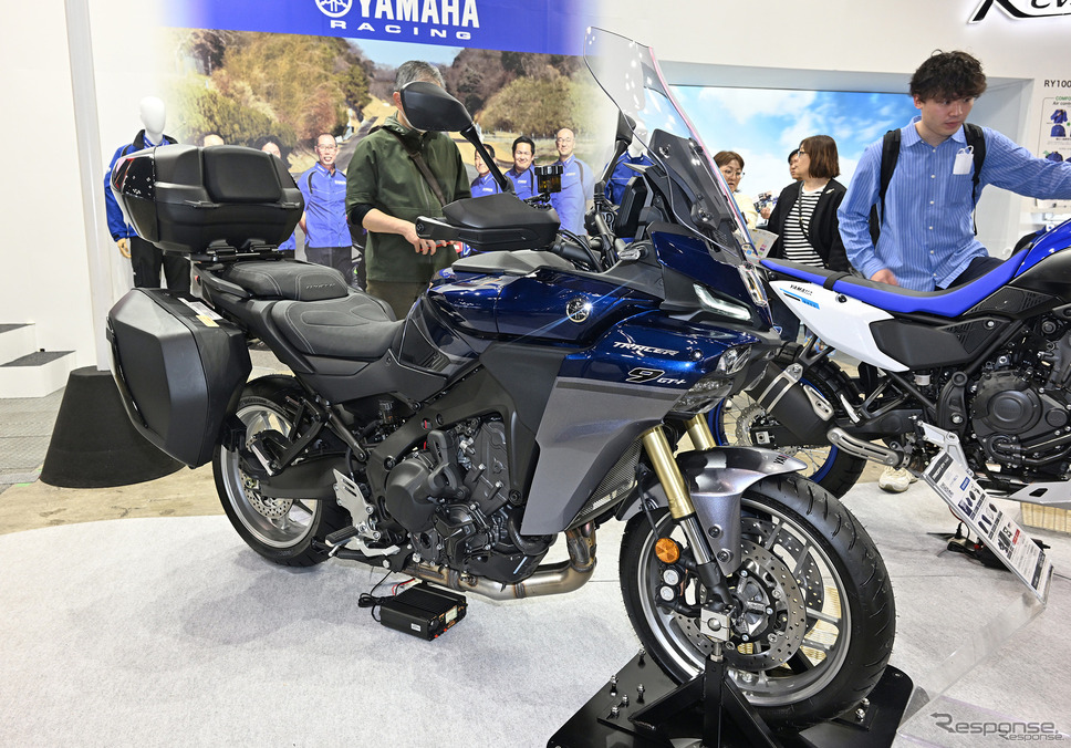 ヤマハ トレーサー9 GT + Y-AMT(東京モーターサイクルショー2025)《写真撮影 安藤貴史》