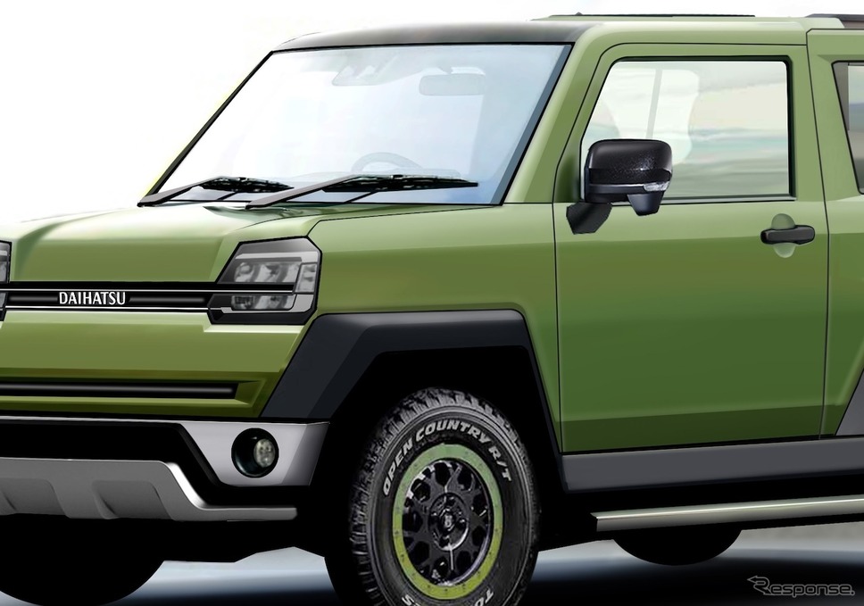 ダイハツ ラガー 後継モデルの予想CG《APOLLO NEWS SERVICE》