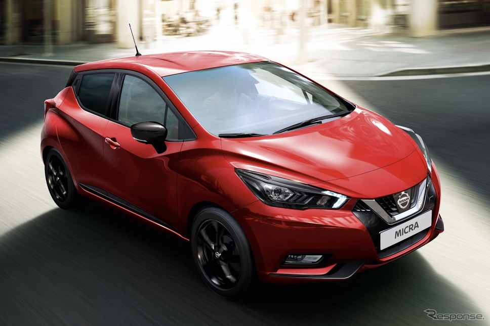 日産 マイクラ 従来型(日本未発売モデル)《photo by Nissan》