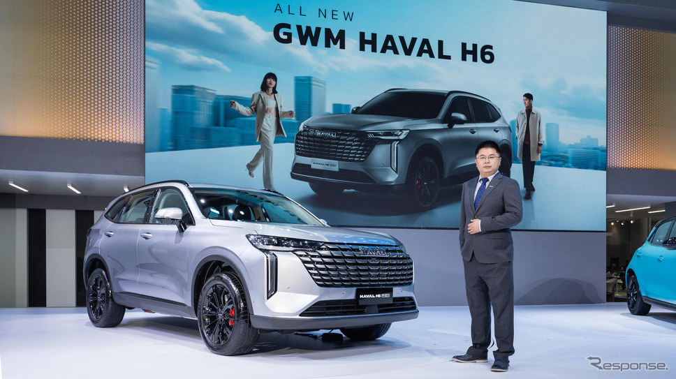 長城汽車がファーウェイと提携し、次世代ナビゲーションシステムを搭載した新型SUV『HAVAL H6』をバンコクモーターショー2025で発表《photo by GWM》