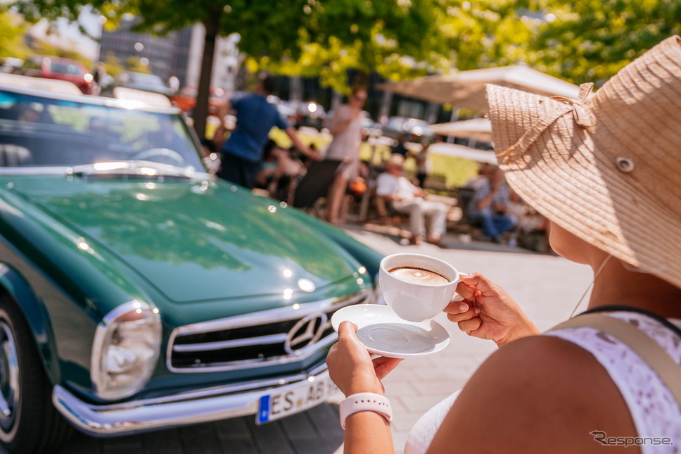メルセデスベンツ博物館の旧車イベント「クラシックス&コーヒー」《photo by Mercedes-Benz》