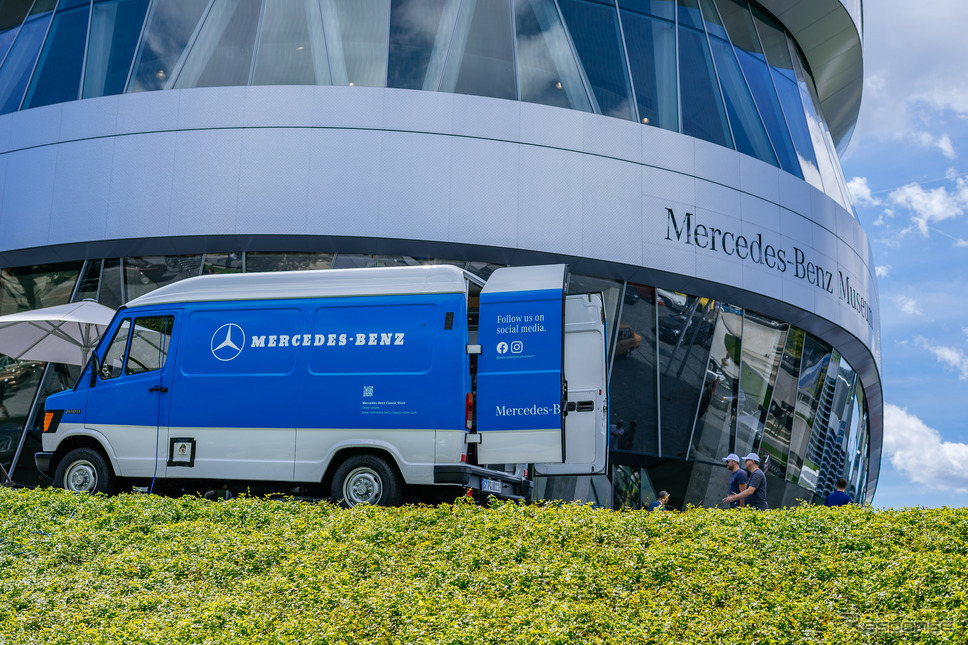 メルセデスベンツ博物館の旧車イベント「クラシックス&コーヒー」《photo by Mercedes-Benz》