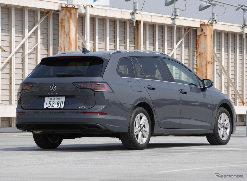 VW ゴルフヴァリアント eTSI アクティブ《写真撮影 中村孝仁》