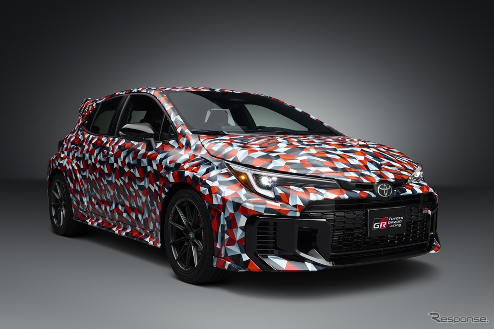 トヨタ GRカローラ 改良新型の開発車両《photo by Toyota》