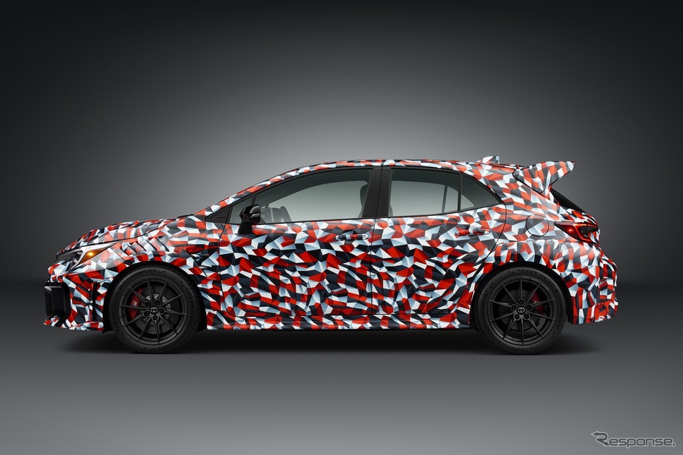 トヨタ GRカローラ 改良新型の開発車両《photo by Toyota》