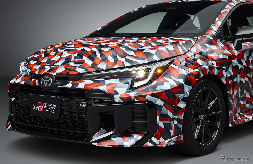 トヨタ GRカローラ 改良新型の開発車両《photo by Toyota》