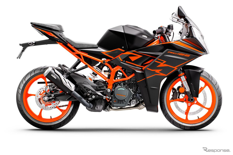 KTM RC125(2022年モデル)《写真提供 KTMジャパン》