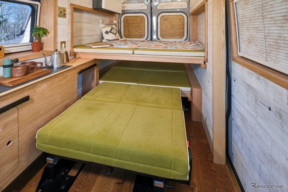フィアット『デュカト』をベースにした新型キャンピングカー『VANLIFE』《写真提供 トイファクトリー》