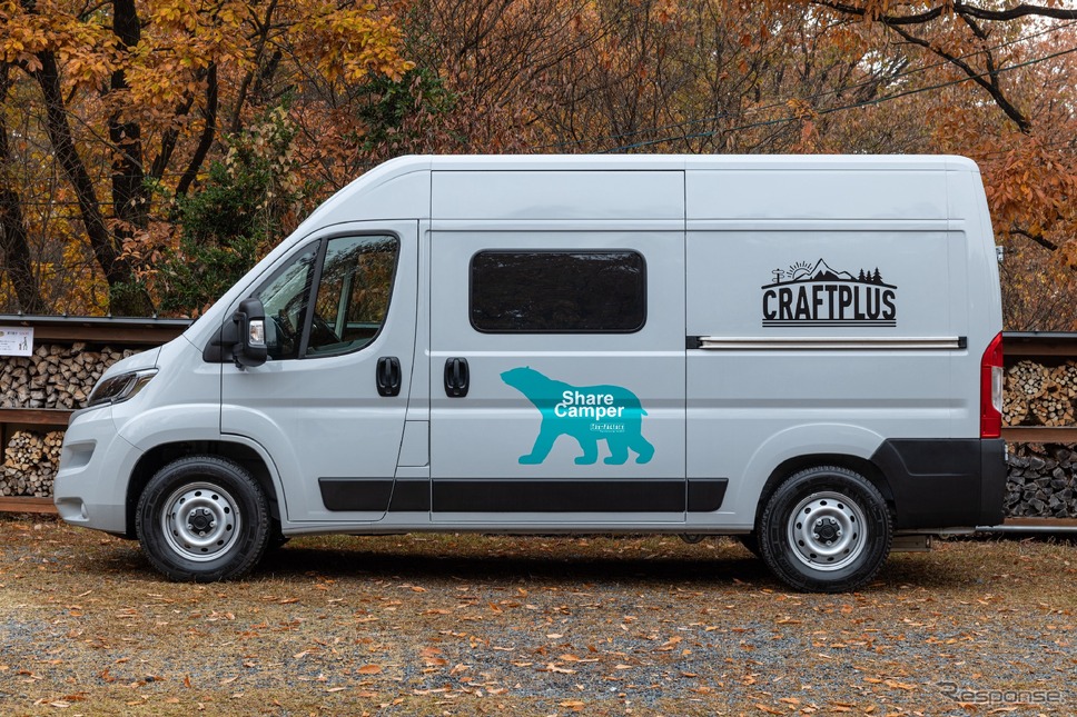 フィアット『デュカト』をベースにした新型キャンピングカー『VANLIFE』《写真提供 トイファクトリー》