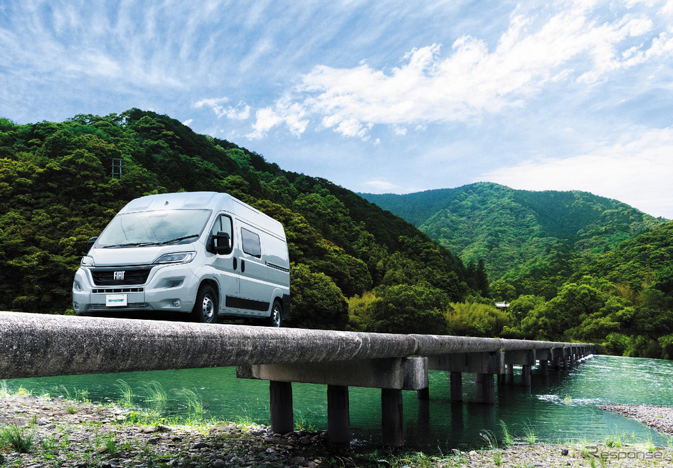 フィアット『デュカト』をベースにした新型キャンピングカー『VANLIFE』《写真提供 トイファクトリー》