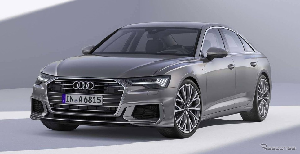 従来モデルのアウディ A6セダン《photo by Audi》