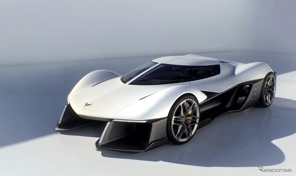 未来のシボレー『コルベット』のコンセプトカー《photo by GM》