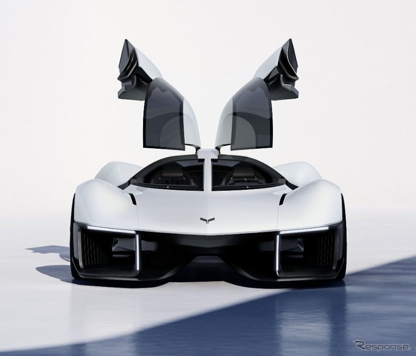 未来のシボレー『コルベット』のコンセプトカー《photo by GM》
