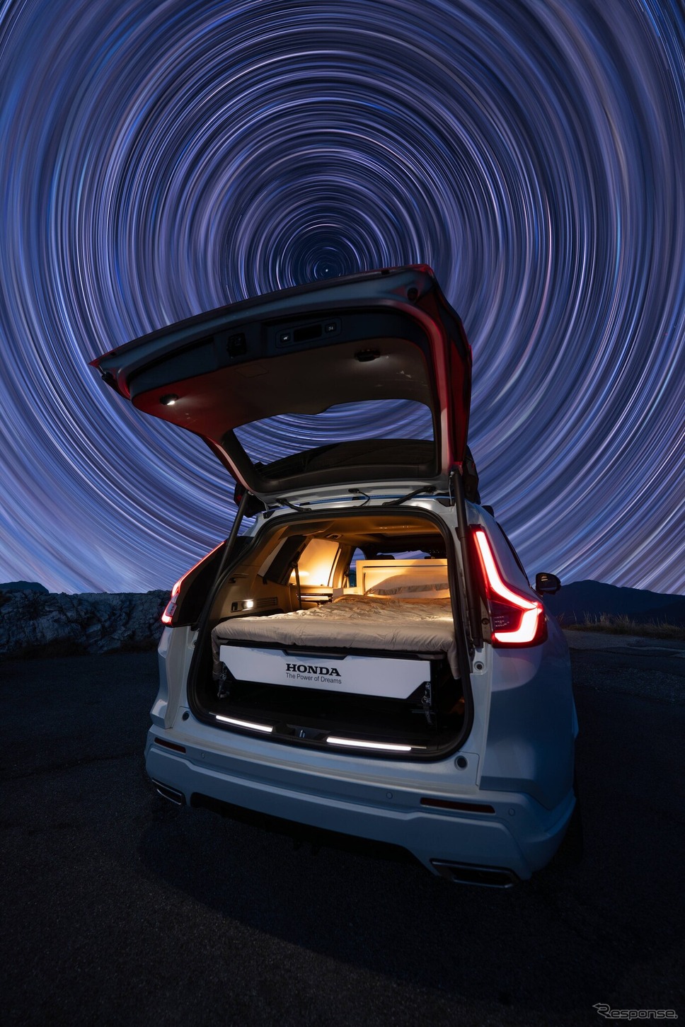 ホンダ『CR-V』のキャンピングカー「ドリームポッド」《photo by Honda》