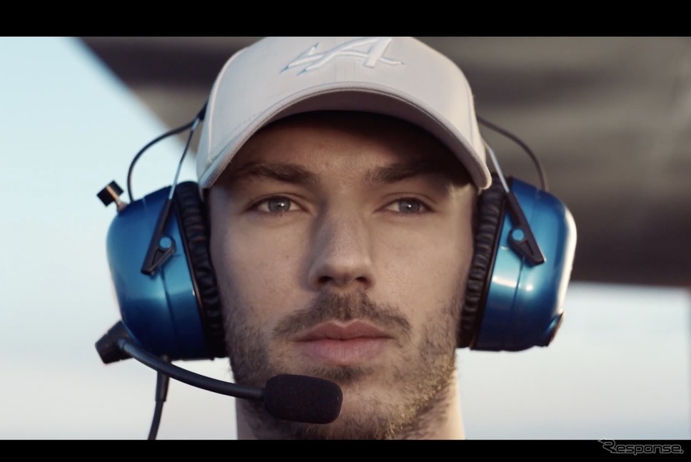 ルノーの若年ドライバーを対象とした安全運転啓発プログラムにF1ドライバー、ピエール・ガスリー選手を起用(動画スクリーンショット)《photo by Renault》