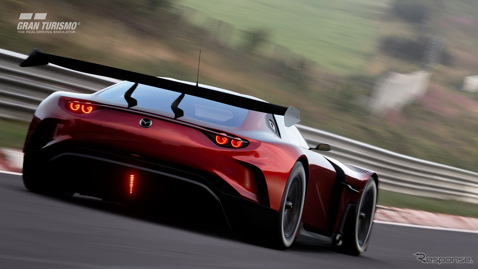MAZDA SPIRIT RACING GT3(グランツーリスモ7に収録)《画像提供 マツダ》
