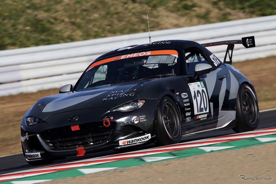 倶楽部 MAZDA SPIRIT RACING ROADSTER 120号車(2023年)《写真提供 マツダ》
