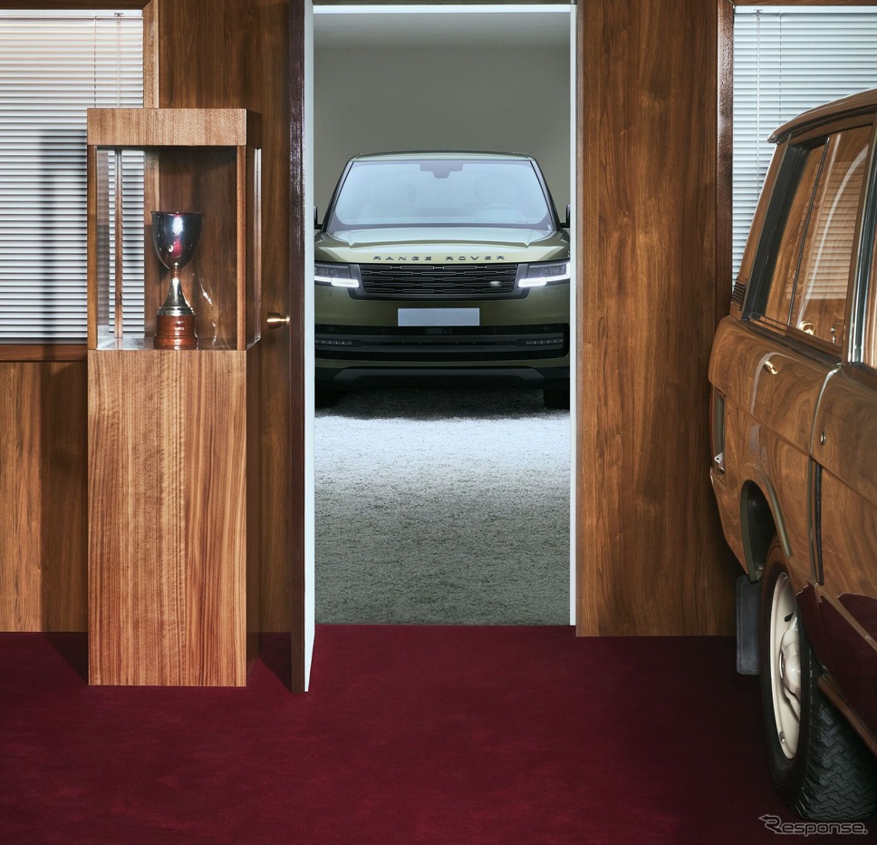 レンジローバーの大型インスタレーション「Futurespective: Connected Worlds」《photo by Range Rover》