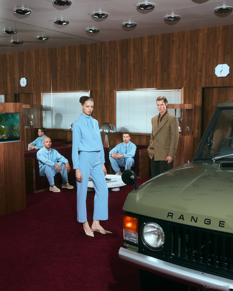 レンジローバーの大型インスタレーション「Futurespective: Connected Worlds」《photo by Range Rover》