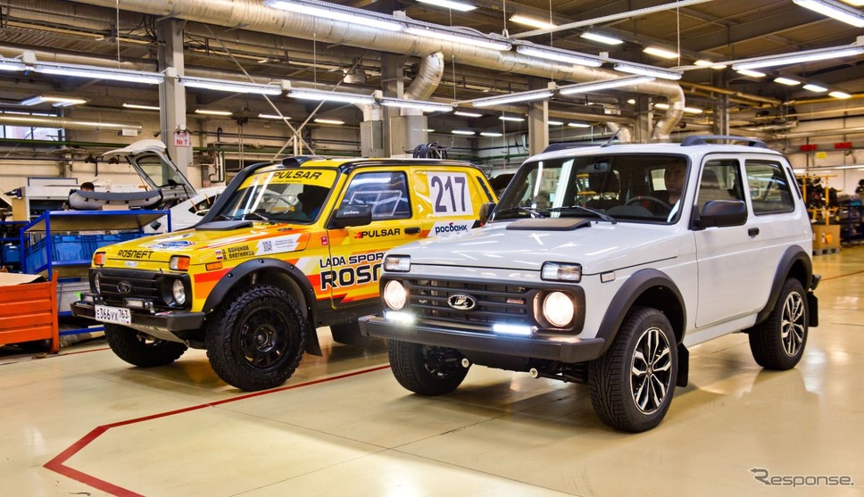 ラーダの新型オフロードSUV「ニーバ スポーツ」《photo by LADA》