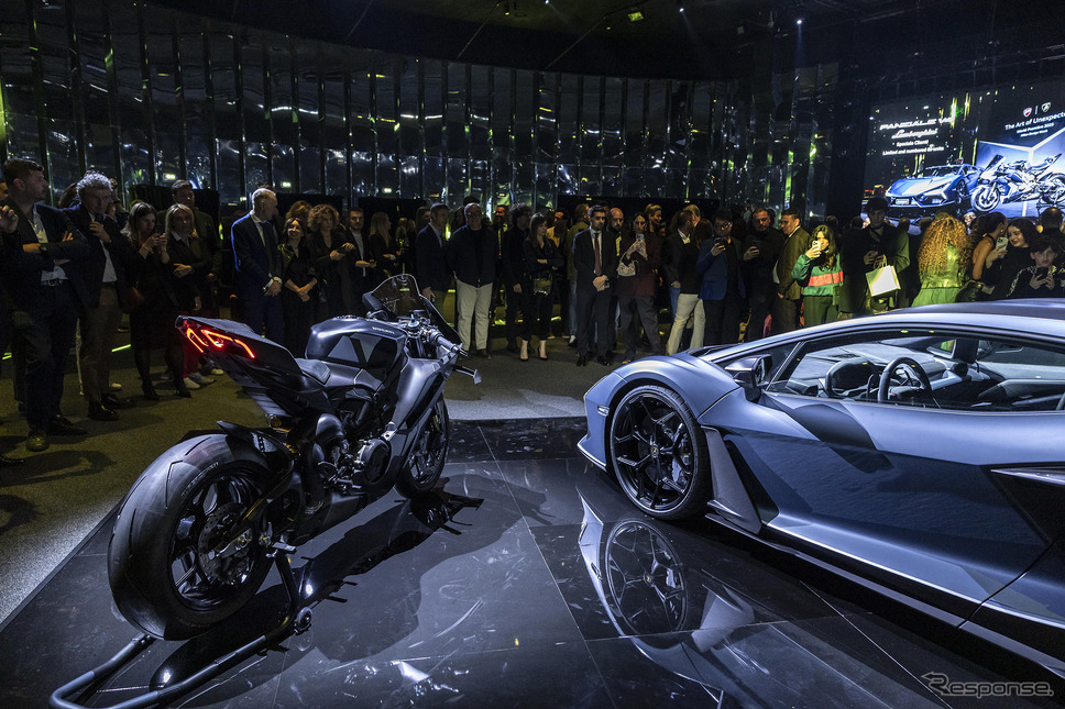 ドゥカティ パニガーレV4ランボルギーニ《photo by Lamborghini》