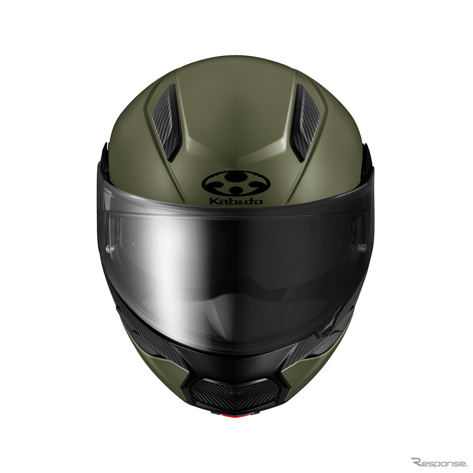 オージーケーカブト・RYUKI(フラットオリーブ)《写真提供 オージーケーカブト》