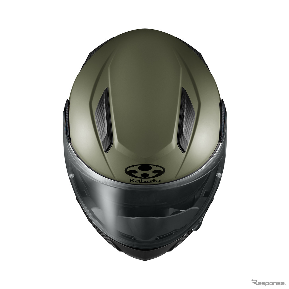 オージーケーカブト・RYUKI(フラットオリーブ)《写真提供 オージーケーカブト》