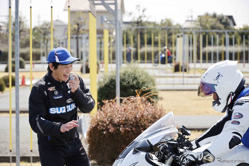 スズキ北川ライディングスクール《写真提供 スズキ二輪》