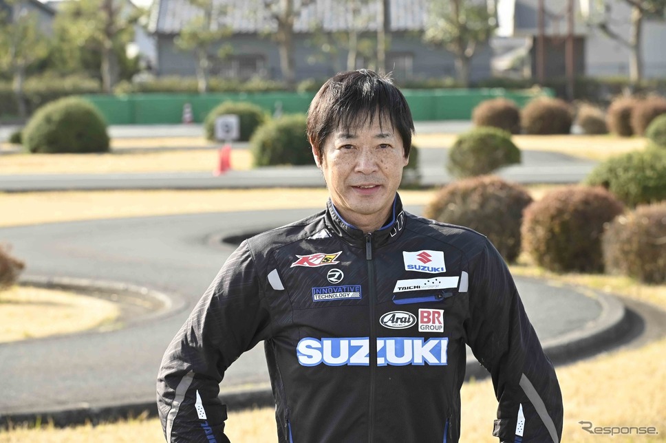 北川圭一氏《写真提供 スズキ二輪》