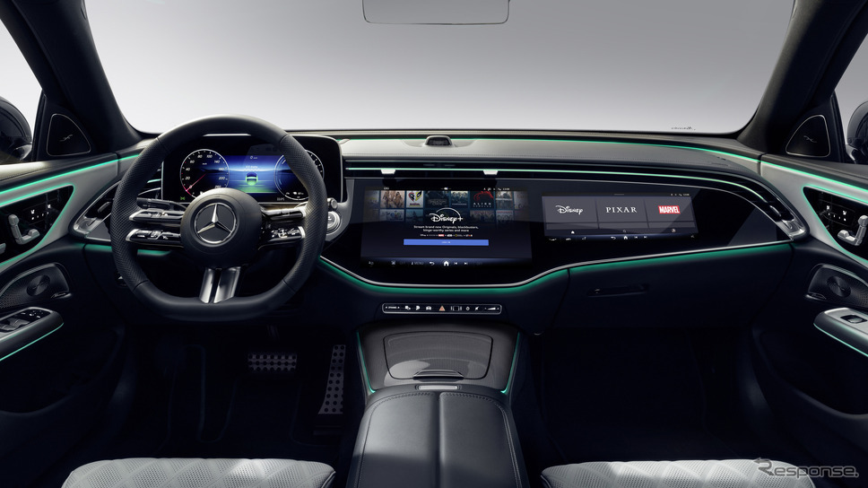 メルセデスベンツが「ディズニープラス」を車載エンタメシステムに導入《photo by Mercedes-Benz》