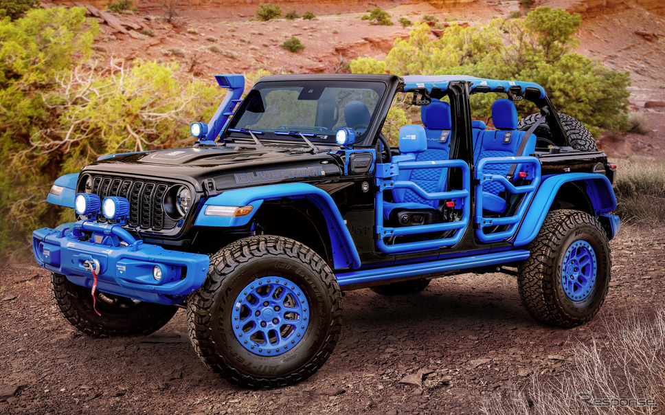 ジープ・ラングラー4xeブループリントコンセプト《photo by Jeep》