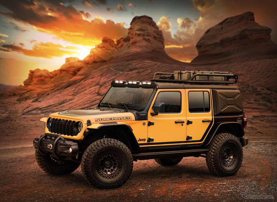 ジープ・ラングラー4xeサンチェイサーコンセプト《photo by Jeep》