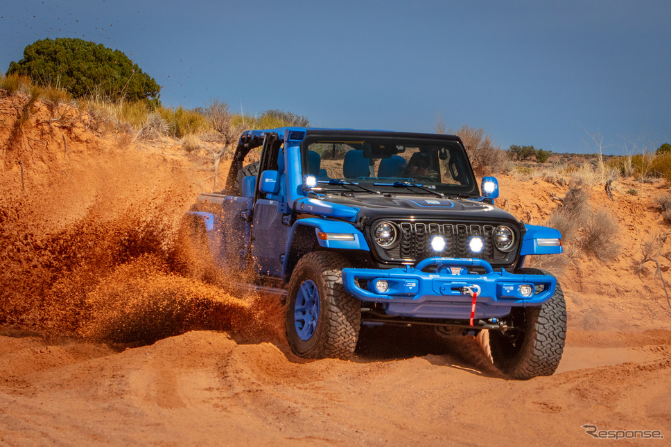 ジープ・ラングラー4xeブループリントコンセプト《photo by Jeep》