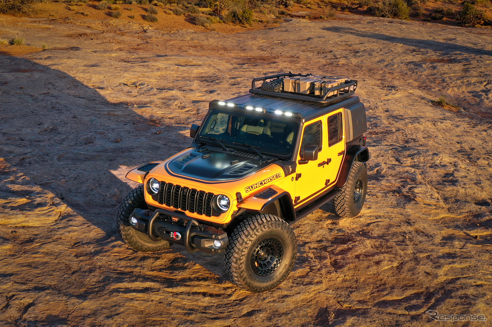 ジープ・ラングラー4xeサンチェイサーコンセプト《photo by Jeep》